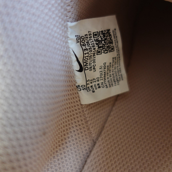 Women's Nike Court Vision Alta Platform Sneakers Pink White Size 10 NIB - Picture 9 of 11